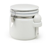 round canister M with ceramic spoon
